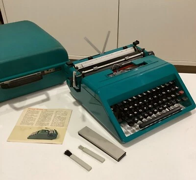 MÁQUINA DE ESCRIBIR OLIVETTI STUDIO 45. DISEÑO ESPAÑOL. Pica 1980. MÉXICO. SN215029 Foto 1 de 4