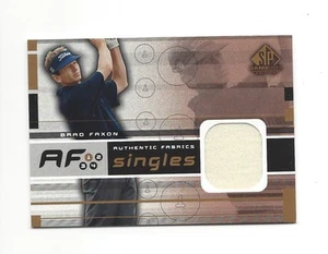 2003 SP GAME USED AUTHENTIC FABRICS BRAD FAXON PLAYER-WORN SHIRT #AF-BF - Picture 1 of 1