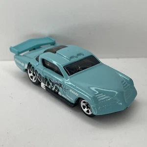 Vintage Mattel Hot Wheels At-A-Tude Turquoise Black White Mosquito Tampos 1998 - Picture 1 of 10