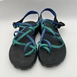 Sandalias deportivas Chaco ZX2 Unaweep para mujer talla 11 azul azulado J104306 en muy buena condición - Imagen 1 de 14
