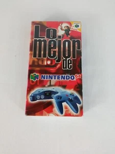 VHS Lo mejor de Nintendo 64 / N64 PAL - Photo 1/4