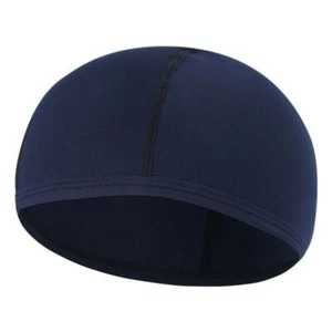 Cooling Moisture Sweat Wicking Dome Skull Cap Helmet Liner Bald Sport Beanie Hat - Picture 1 of 19