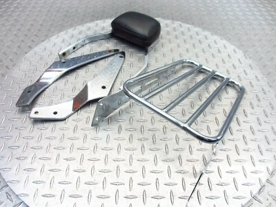 2006 04-09 Honda VT750 Shadow Spirit COBRA Rear Passenger Backrest Luggage Rack - Image 1 of 4
