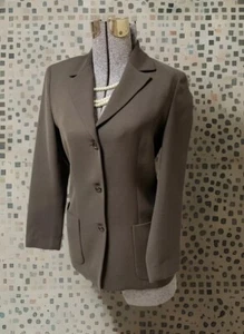 J Crew Blazer Size 2 Jacket 100% Wool Suit Separates Vintage Pockets Y2K - Picture 1 of 12