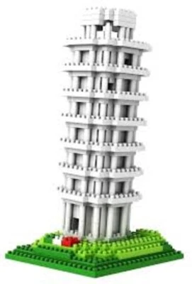 Loz Architecture Diamond Block, Tower Of Pisa 9367 560 Pcs - Image 1 of 3