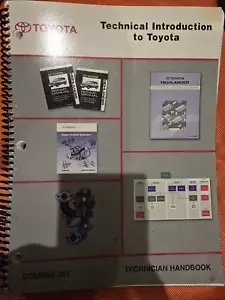 Toyota Technical Introduction to Toyota - Technician Handbook - Course 021 - Picture 1 of 2