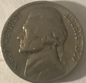 1939 Jefferson Nickel - Foto 1 di 2