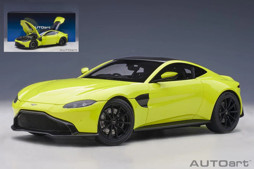 AutoArt ASTON MARTIN VANTAGE 2019 LIME ESSENCE 1:18 - Immagine 1 di 1