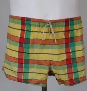 CERRUTI 1881 COSTUME PANTALONCINO MARE UOMO TG 52 MEN SWIMSUIT VINTAGE CASUAL - Imagen 1 de 4