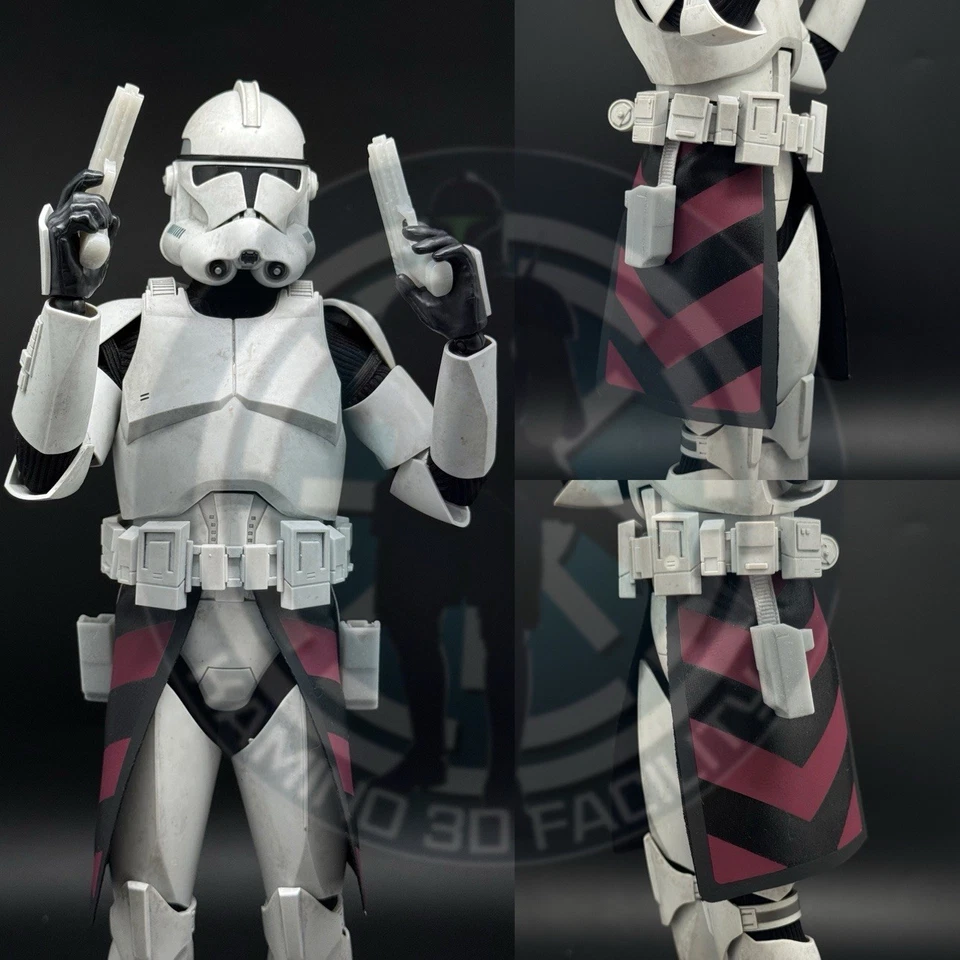 Star Wars 1/6 personalizado ARC Trooper Colt Kama v2 conjunto para boneco Clone Trooper 12 polegadas - Imagem 1 de 1