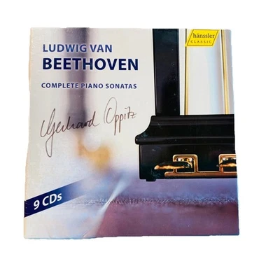 Beethoven Complete Piano Sonaten Gerhard Oppitz Hänssler 9 CD Box NEU versiegelt - Bild 1 von 2