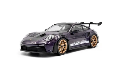 SOLIDO S1812103 PORSCHE 911 GT3 RS WEISSACH PACKAGE VIOLA PURPLE 2024 1/18 - Image 1 of 4