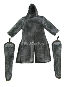 1/6 Scale Toy St Johns Knights - Hooded Chainmail Tunic w/Leg Sleeves - Picture 1 of 6