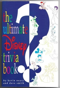 Kevin Neary Signed. The Ultimate Disney Trivia Book. Softcover 1992 - Picture 1 of 2