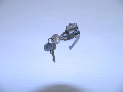 NOS 1949 1950 Ford Mercury Glove Box Compartment Lock and 2 keys - Image 1 of 4