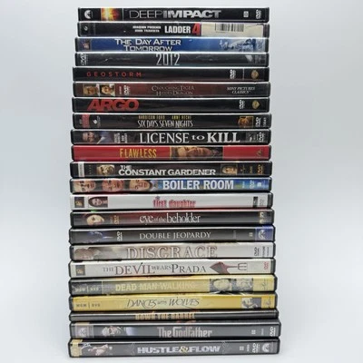22 DVD Lot: Preowned - The Godfather, The Devil Wears Prada, Dances with Wolves - Image 1 of 4