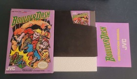 Boulder Dash NES CIB con scatola, manuale, polistirolo (Nintendo Entertainment System)