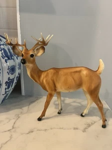 BREYER MOLDING CO. Ciervos de plástico Family Buck vintage 1964-1973 EE. UU.  - Imagen 1 de 8