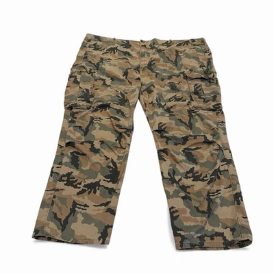 Pantalones cargo Levis para hombre camuflados calce relajado 50x30 camuflaje caqui lona ropa de calle Foto 1 de 4