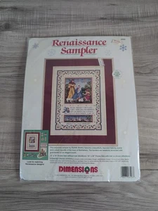 Kit punto croce dimensioni contate campionatore rinascimentale 8423 Natività 16"x20" - Foto 1 di 8