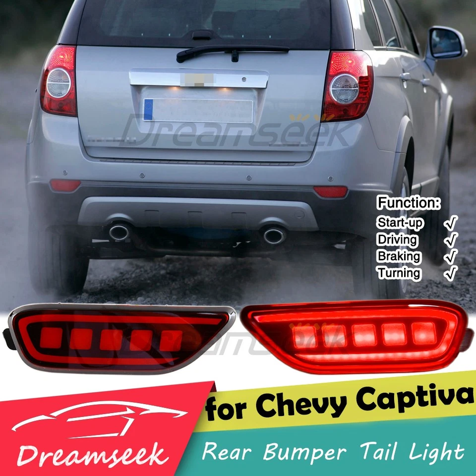 Luz trasera LED luz trasera para Chevrolet Captiva 2006-2015 luz de freno intermitente - Imagen 1 de 4