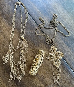 ✨ Vintage Schmuck Konvolut - signierte Monet & Statement Ketten ✨ - Bild 1 von 17