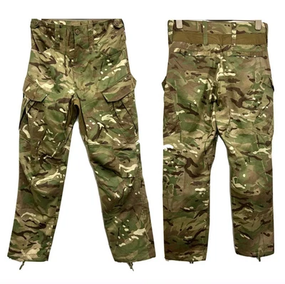 British Army MTP 23 Combat Trousers Mens Camo Cargo Pants Military Work Airsoft