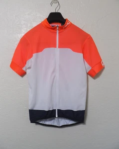POC Men's Orange & White Avip Light Biking Jersey Large - Picture 1 of 9