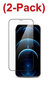 (2-Pack) iPhone 12 Pro Anti Blue Light Full Coverage Tempered, Eye Protector - Picture 1 of 2