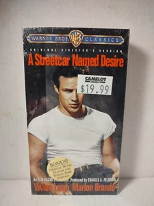 A Streetcar Named Desire (VHS, 1994, Original Directors Version) SEALED NEW! - Picture 1 of 6