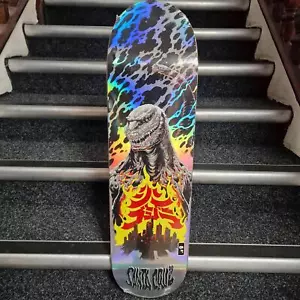 Santa Cruz x Godzilla Shin Knox Firepit 8.5" Skateboard Deck - Bild 1 von 1
