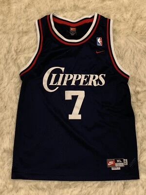 Camiseta deportiva para niños #7 Lamar Odom Los Angeles Clippers (X-grande) cosida Nike Foto 1 de 4