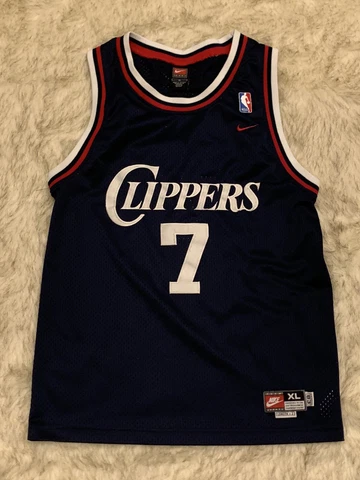 Boy’s #7 Lamar Odom Los Angeles Clippers Jersey (X-Large) stitched Nike Cover