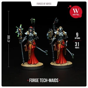 Forge Tech-Maids Artel W Adeptus Mechanicus Cawl Tech-Priest Engineer Dominus - Bild 1 von 12