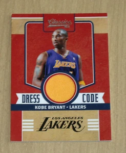 2010-11 Donruss Classics Dress Code Kobe Bryant jersey yellow swatch 180/199 - Picture 1 of 2
