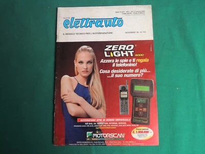 *L68*- RIVISTA  AUTO - ELETTRAUTO - NOV 1998 - TOYOTA  COROLLA - Immagine 1 di 4