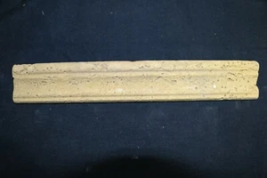 Brown Travertine Chair Rail Wall Remodel Stone Bathroom Kitchen 12x1x2 CR-3 - Picture 1 of 5