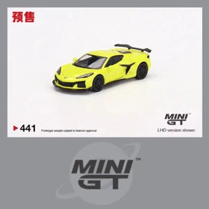 MINI GT 1:64 Corvette Z06 2023 Accelerate LHD Model Car in box - Picture 1 of 4
