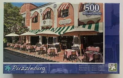 MIAMI, FL, SOUTH BEACH JIGSAW PUZZLE, 500 PIECES, LPF PUZZLEBUG - Image 1 of 3