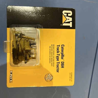 1990 ERTL Caterpillar CAT D6H Track-Type Tractor Diecast 1:64 #2416 NIP - Image 1 of 4