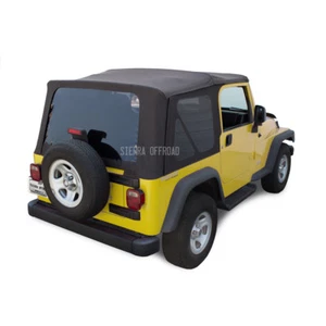 Jeep Wrangler TJ Soft Top, 03-06, Tinted Windows, Black Diamond - Bild 1 von 6
