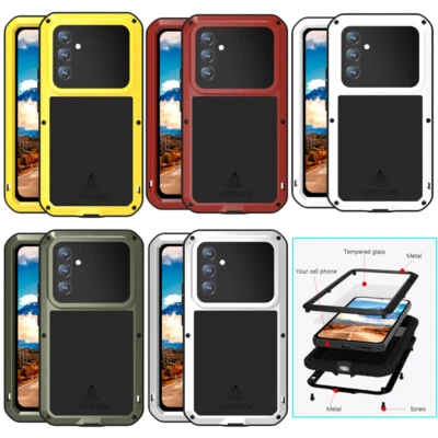 Funda Impermeable para Samsung Galaxy A54 Resistente Metal Gorila Glass Cubierta Foto 1 de 4