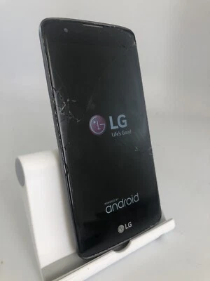 LG K8 (K350n) Blue 8GB Unlocked Android Touchscreen Smartphone Cracked 1.5GB RAM - Image 1 of 4