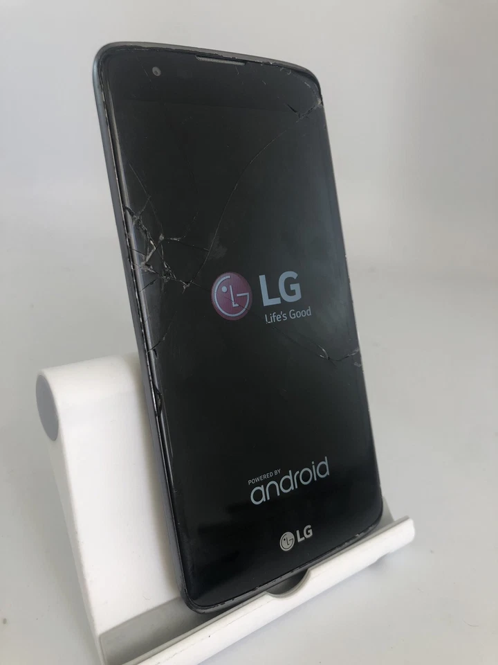 LG K8 (K350n) Blue 8GB Unlocked Android Touchscreen Smartphone Cracked 1.5GB RAM - Image 1 of 4