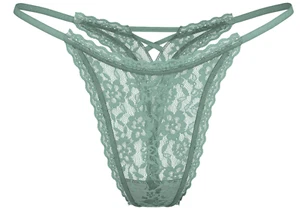 Sexy Tanga Victoria's Secret Escasa Tirantes Espalda Encaje Sal Marina XS SM L XL - Imagen 1 de 4