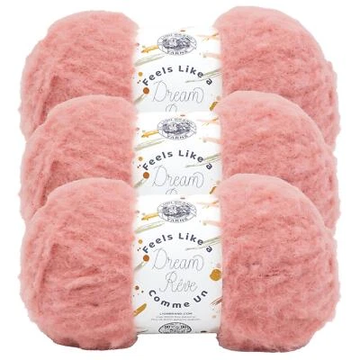 (3 Pack) Lion Brand Yarn 159-103AB Feels Like a Dream Yarn, Cameo - Image 1 of 4