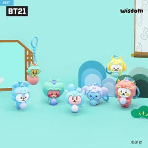 BTS BT21 Oficial Dragón Figura Llavero Bolso Dije Llavero Auténtico - Imagen 1 de 15