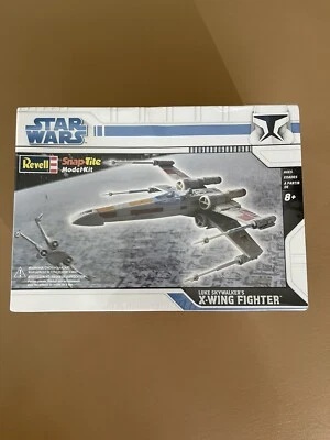 NEW!! Revell Star Wars Luke Skywalker's "X-WING FIGHTER" Snap Tite Kit Skill 1 - Image 1 of 4