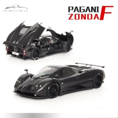 1/18 Почти реальный AR Pagani Zonda F 2005 Geneva литая модель автомобиля матовый черный - Изображение 1 из 4