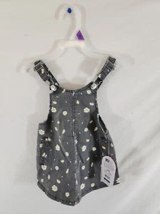 Wonder Nation 12M 18M 4T 5T Girls Skirtall Floral Print Overall Dress - Picture 1 of 7